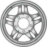 Диск оригинальный (Replica) для skoda дизайн Тайга