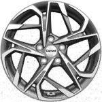 Диск оригинальный (Replica) для skoda дизайн Цаган 1716 (Sonata)